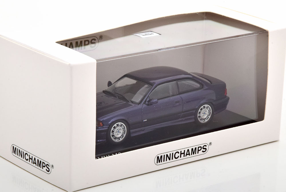 BMW M3 ( E36 ) 1992 Purple Mettalic 1-43 Minichamps Limited 500