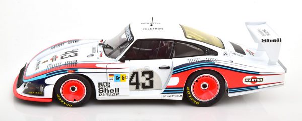 Porsche 935/78 Moby Dick No.43, 24Hrs Le Mans 1978 Stommelen/Schurti 1-18 Solido