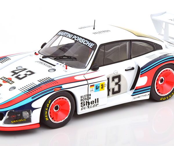 Porsche 935/78 Moby Dick No.43, 24Hrs Le Mans 1978 Stommelen/Schurti 1-18 Solido