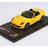 Ferrari 812 GTS Geel ( Giallo Modena ) 1-43 BBR Models Limited 42 Pieces