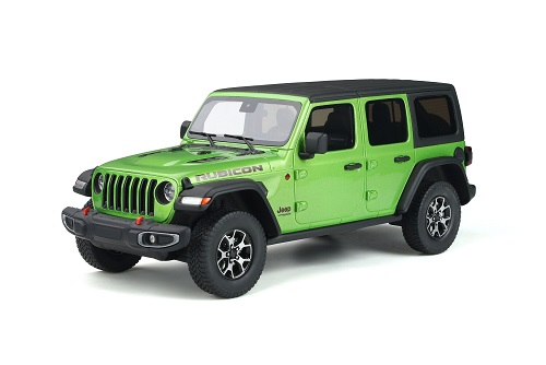 Jeep Wrangler Rubicon 2019 Groen Metallic 1-18 GT Spirit Limited 999 Pieces