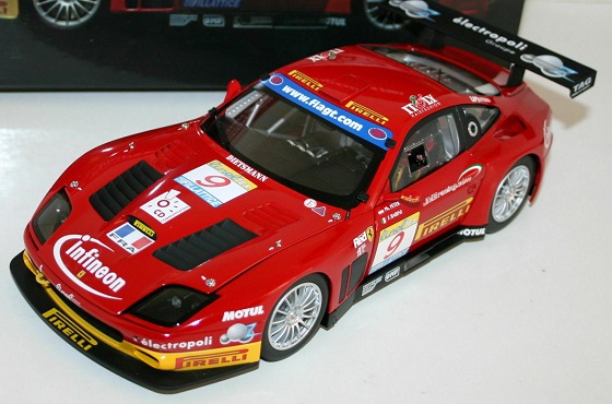 KYOSHO京商1/18Ferrari 575 Team JMB Estoril Ferrari 575 GTC Team #9 J.M.B Estoril 2003 Red 1-18 Kyosho