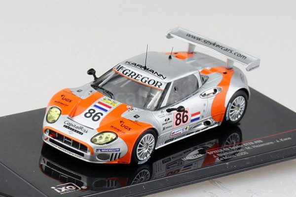 Spyker C8 Spyder GT2-R #86 24 Hrs Le Mans 2006 J. Bleekemolen - M. Hezemans - J. Kane 1-43 Ixo Models