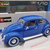 Volkswagen Kever 1955 Blauw 1-18 Burago