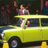 Mini Cooper 1-43 Groen ( look al Like Mr Bean ) Cararama