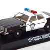 Dodge Monaco 1977 "Police" Zwart / Wit 1-43 Greenlight Collectibles