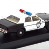 Dodge Monaco 1977 "Police" Zwart / Wit 1-43 Greenlight Collectibles