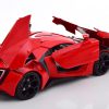 Lykan Hypersport "Fast & Furious" Dom ( Inkl. Figuur ) met Led Verlichting Rood 1-18 Jada Toys