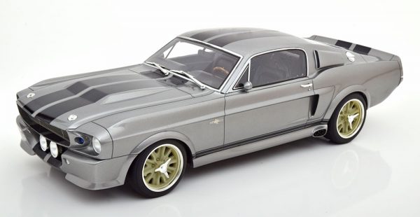 Ford Mustang Shelby GT500 "Eleanor Gone in 60 Seconds" 1967 Grijs Metallic / Zwart 1-12 Greenlight Collectibles ( Resin )