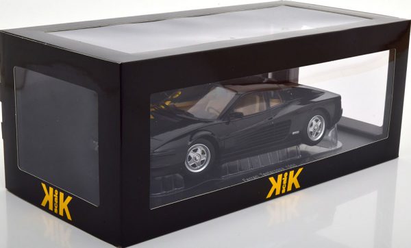 Ferrari Testarossa 1986 Zwart 1-18 KK Scale Limited Edition