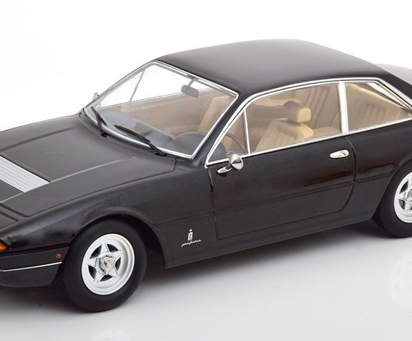 Ferrari 365 GT4 2+2 1972 Zwart 1-18 KK Scale Limited Edition