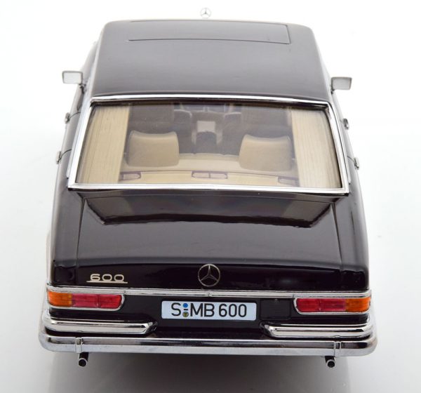 Mercedes-Benz 600 SWB ( W100 )1963 Zwart 1-18 KK Scale Limited Edition