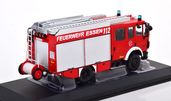 Mercedes-Benz LF 16/12 "Feuerwehr Essen" 1995 Rood 1-43 Ixo Models