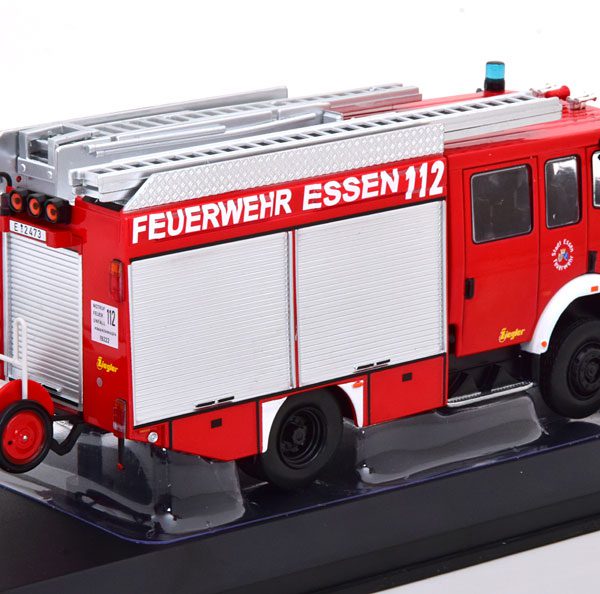 Mercedes-Benz LF 16/12 "Feuerwehr Essen" 1995 Rood 1-43 Ixo Models