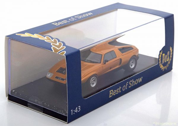 Mercedes-Benz C111 1969 Oranje Metallic 1:43 BOS Models