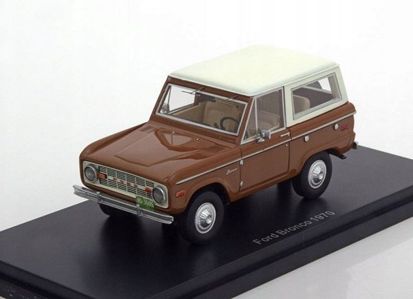 Ford Bronco 1970 Bruin / Wit 1/43 BOS Models