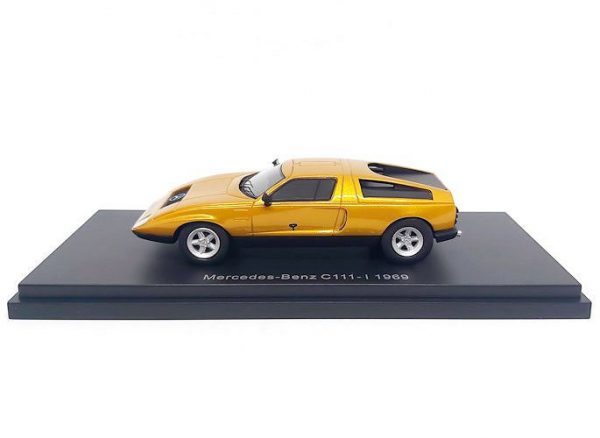 Mercedes-Benz C111 1969 Oranje Metallic 1:43 BOS Models