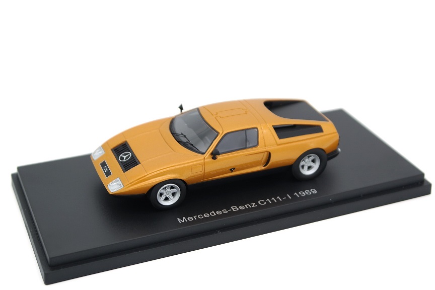 Mercedes-Benz C111 1969 Oranje Metallic 1:43 BOS Models