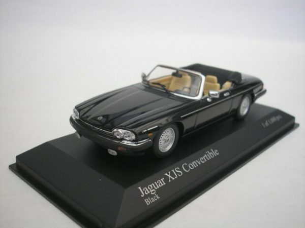 Jaguar XJS Cabriolet 1988 Black 1/43 Minichamps Limited 1008 Pieces