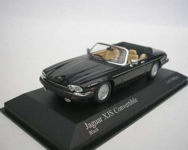 Jaguar XJS Cabriolet 1988 Black 1/43 Minichamps Limited 1008 Pieces