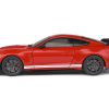 Ford Shelby GT500 Fast Track 2020 Rood / Wit 1-18 Solido