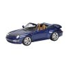 Porsche 911 (993) Turbo Cabriolet, Blauw 1-43 Schuco Pro R Limited 1000 Pieces