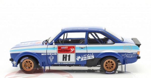 Ford Escort MKII RS1800 #1 Winner Auto24 Rally Estoria Historic 2012 J.M.Latvala / A.Salranen Blauw 1-18 Sun Star Limited 999 Pieces