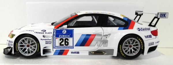 BMW M3 GT2 #26 BMW Motorsport Drivers: Werner/Muller/Priaulx/Adorf 24hrs Nürburgring 2010 1-18 Minichamps