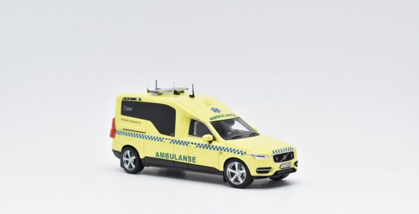 Volvo XC-90 Nilsson Norway "Ambulanse" Geel 1:43 ScaleMasters