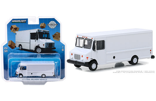 Mail Delivery Vehicle 2019 1-64 Wit Greenlight Collectibles