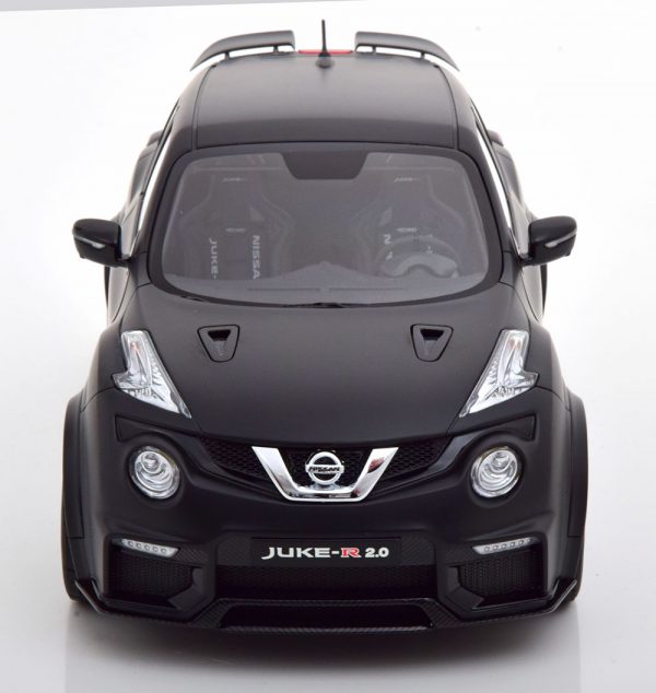 Nissan Juke-R 2.0 2016 Matzwart 1-18 Autoart