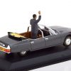 Citroen SM "Presidentielle" 1995 Met Figuur Jacques Chirac Grijs 1-43 Norev