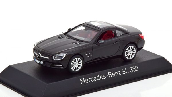 Mercedes-Benz SL 350 Roadster 2012 Zwart 1-43 Norev