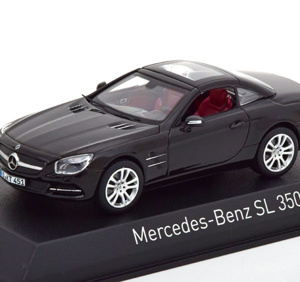 Mercedes-Benz SL 350 Roadster 2012 Zwart 1-43 Norev