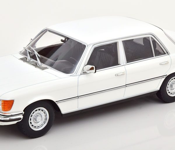 Mercedes-Benz 450 SEL 6.9 ( W116 ) 1975-1980 Wit 1-18 Iscale ( Metaal )