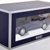 Mercedes-Benz 500 SL ( met afneembare Softtop )1989 Donkerblauw Metallic 1-18 Norev ( Metaal )