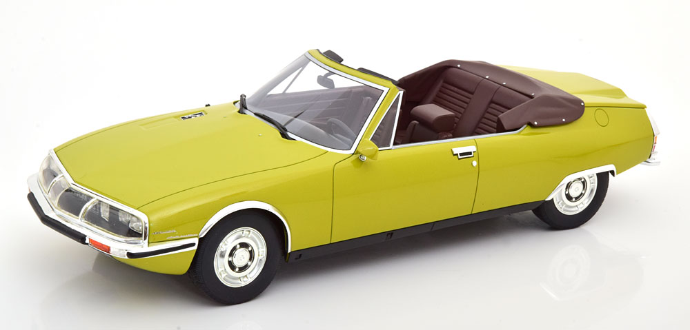 Citroen SM Cabriolet Mylord by Chapron 1971 Groen Metallic 1-18 Cult Scale  Models ( Resin )