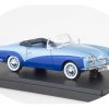 Rometsch Lawrence Cabriolet 1959 Blauw / Lichtblauw 1-43 BOS-Models