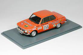 BMW 2002 Jagermeister #255 Rallye Monte Carlo 1973 1-43 Oranje Neo Scale Models