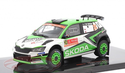 Skoda Fabia R5 Evo #24 Rallye Portugal 2019 Kopecky / Dresler 1:43 Skoda Fabia R5 Evo #24 Rallye Portugal 2019 Kopecky / Dresler 1:43