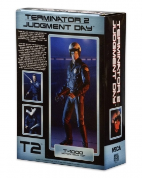 Terminator 2: Judgment Day T-1000 Motorcycle Cop 7 inch Neca