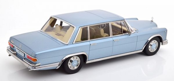 Mercedes-Benz 600 SWB ( W100 ) 1963 Blauw Metallic 1-18 KK Scale ( Metaal )