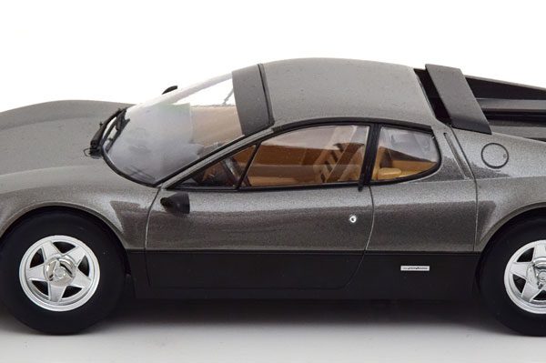 Ferrari 365 GT4 BB 1973 Grijs Metallic 1-18 KK Scale ( Metaal )