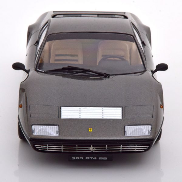 Ferrari 365 GT4 BB 1973 Grijs Metallic 1-18 KK Scale ( Metaal )