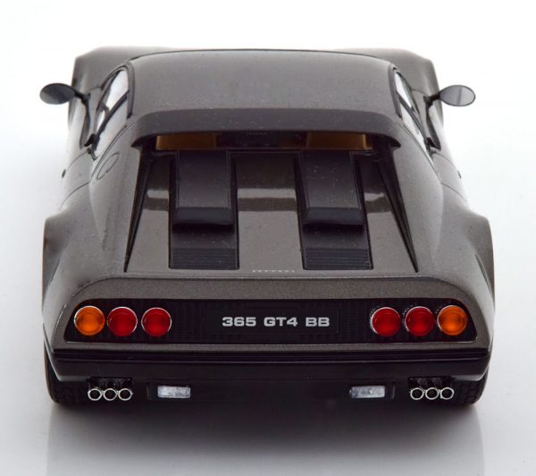 Ferrari 365 GT4 BB 1973 Grijs Metallic 1-18 KK Scale ( Metaal )