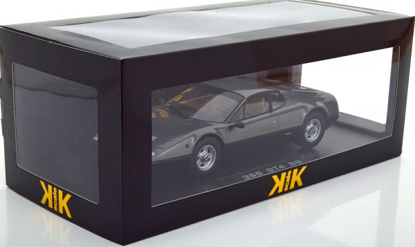 Ferrari 365 GT4 BB 1973 Grijs Metallic 1-18 KK Scale ( Metaal )