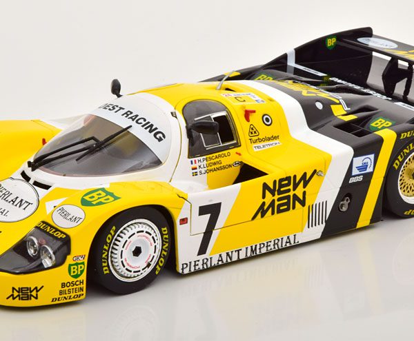 Porsche 956LH #7 Winner 24h Le Mans 1984 Drivers: Ludwig/Pescarolo/Johansson Team New Man 1-18 Solido