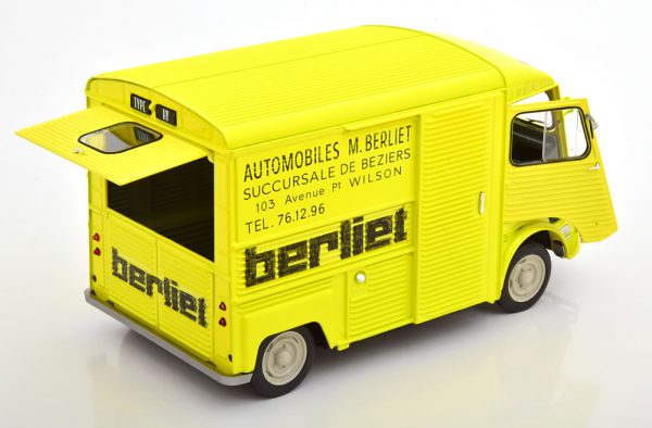 Citroen HY Service Berliet 1969 Geel 1-18 Solido