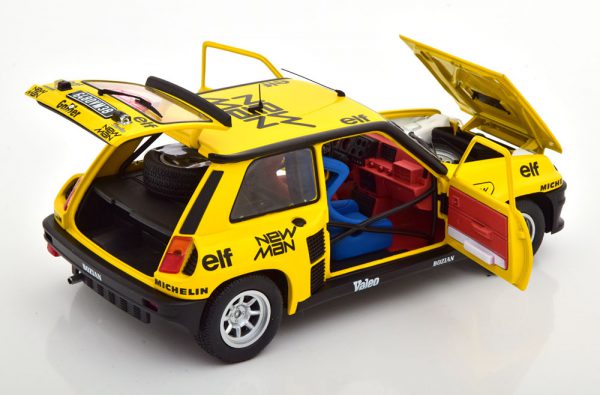 Renault 5 Turbo No.9, Rally Monte Carlo 1982 Sabya/Sappey Geel 1-18 Solido