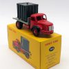 Berliet Plateau Avec Container Rood / Grijs 1-43 Dinky Toys ( Atlas )
